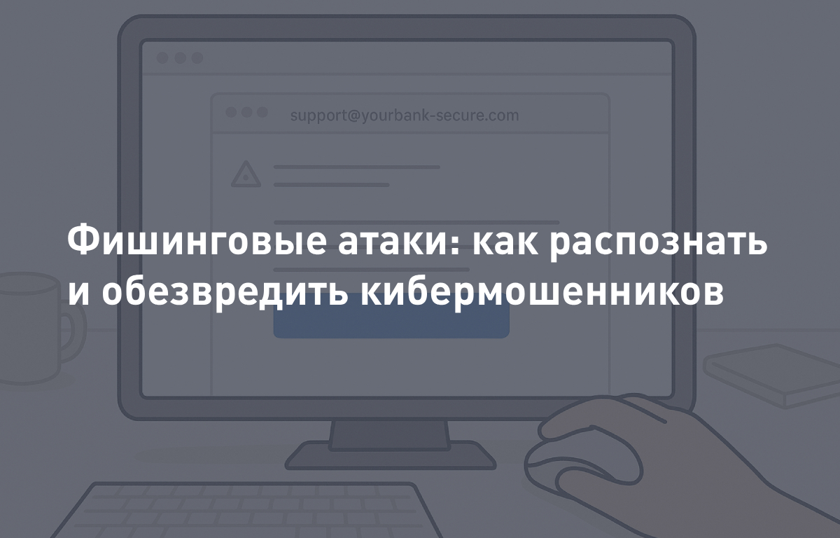 Фишинговые атаки: как распознать и обезвредить кибермошенников