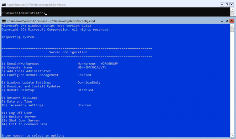 Установка Windows Hyper-V Server 2019 Установка Windows Hyper-V Server 2019