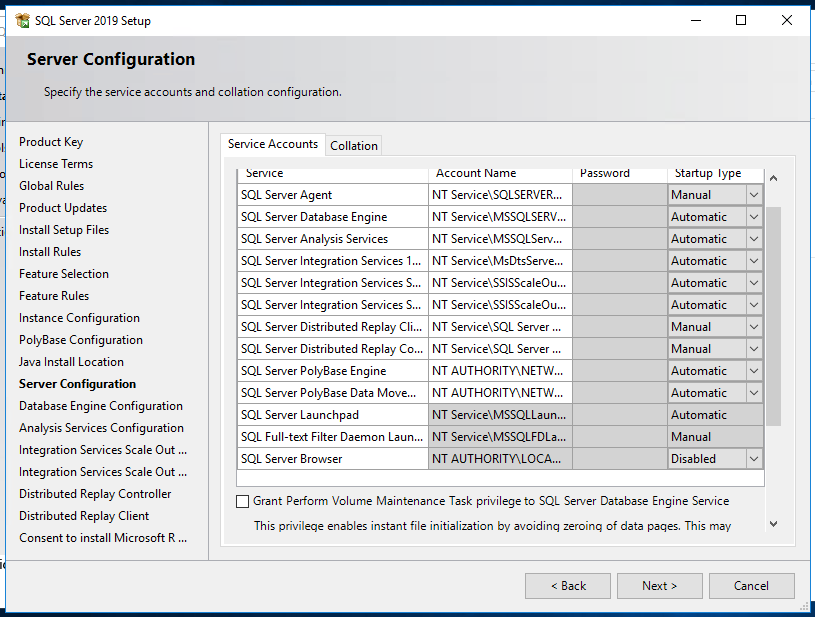 Установка MySQL Server 2019 Enterprise